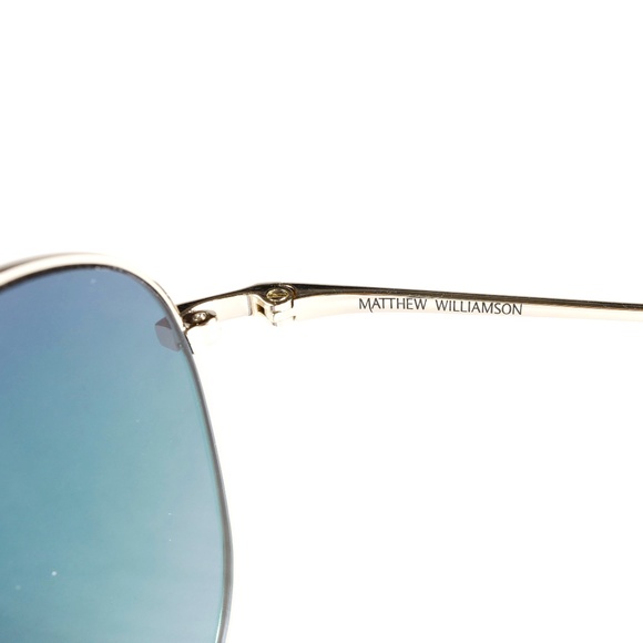Matthew Williamson Mirrored Gold/Peach Sunglasses - Picture 5 of 6
